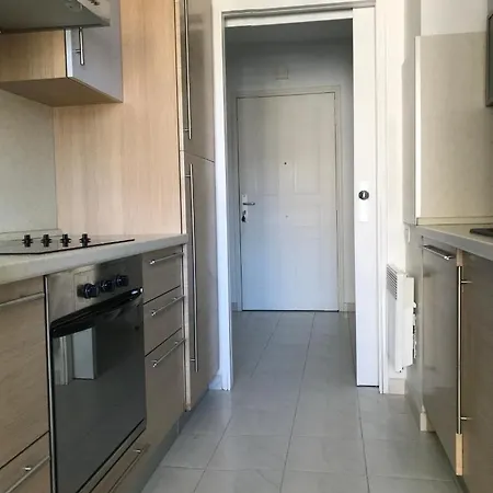 Apartment Grand 2 Pieces Climatise Dans Residence De Standing Avec Piscine Et Parking Au Bord De La Mer Antibes